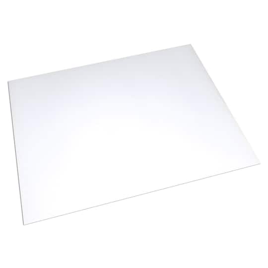 UCreate&#xAE; 22&#x22; x 28&#x22; White Poster Board, 50 Sheets